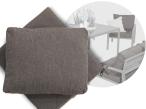 Komplet poduszek do zestawu Sodor Grande - 8x siedzisko 8x oparcie - Dark Grey