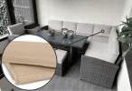 Cofete Corner + 1 fotel - poduszki – Beige