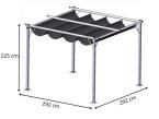 Pergola Niro 3x3 - Cream Wood