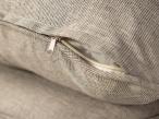 Nowoczesny aluminiowy zestaw mebli na taras Lirana styl naturalny rope - Cream