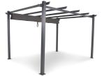 pergola ogrodowa Kirn 3x4 Grey