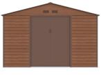 Blaszak drewnopodobny Dummer 341x386x229cm – Wood