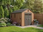 Brązowy domek na narzędzia Edenvel 240x368 cm (8,8m2)