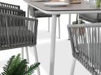 KOSTTO Dining 6+1 - WHITE