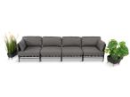 Meble ogrodowe modułowe Dandy Slate - 4 elementy