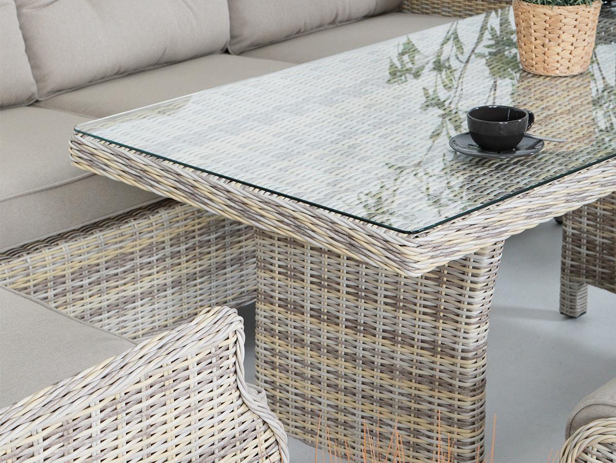 stół ogrodowy technorattan