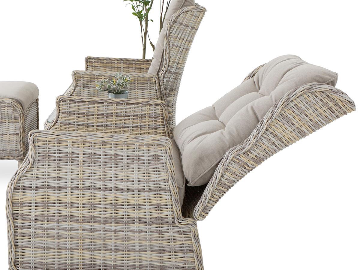 beżowy zestaw na taras Laritto