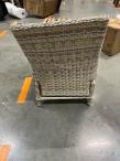OUTLET - Fotele technorattanowe z regulacją Laritto - Beige - 1szt