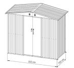 Hartt F 240x120cm - Antracyt A16