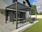 Pergola ogrodowa metalowa 3x6 wolnostojąca Nefir 3x6 - Antracite