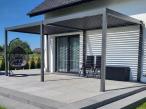 Pergola ogrodowa metalowa 3x6 wolnostojąca Nefir 3x6 - Antracite