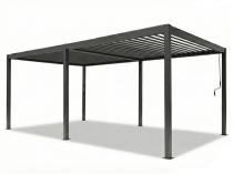 Pergola ogrodowa metalowa 3x6 wolnostojąca Nefir 2.0 - Antracite, Gartwerk