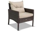 Zestaw mebli technorattanowych Perata Dining - Brown