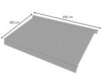 Markiza tarasowa automatyczna z aluminiowym stelażem Lea 495x300 - Kremowy