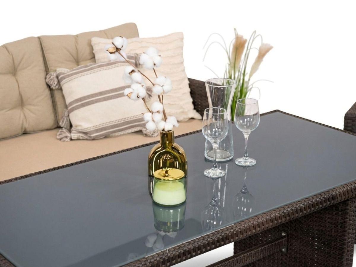 meble technorattanowe - plecionka