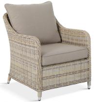 OUTLET - Fotel technorattanowy Novici - Beige - 1szt