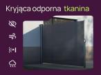 Markiza boczna aluminiowa Kira 200x300 grafit