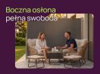 Markiza boczna aluminiowa Kira 200x300 grafit