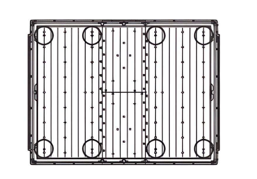 Schemat kotwienia w podłodze domku