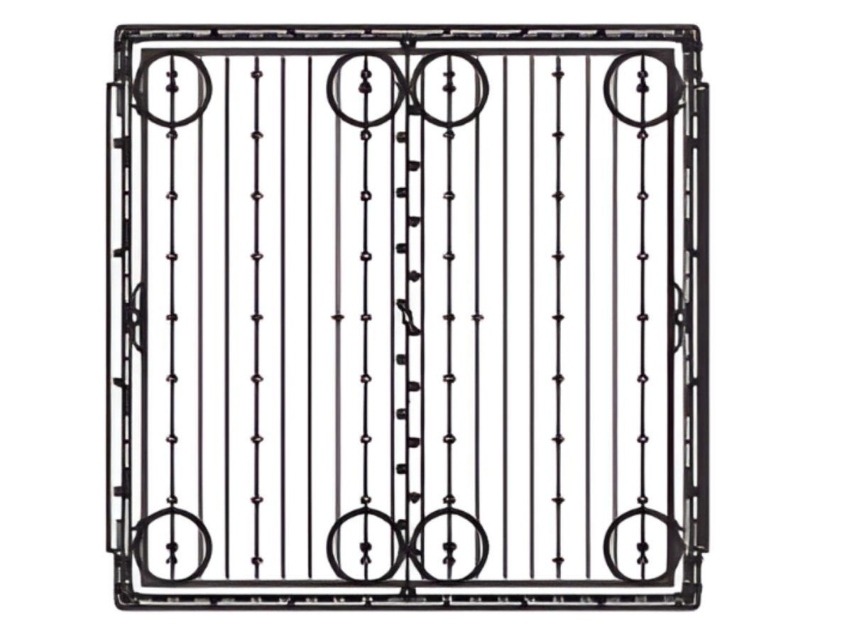 Schemat kotwienia w podłodze domku