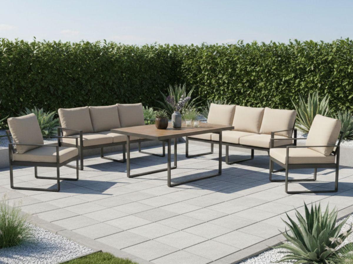 Zestaw ogrodowy Panaon z wysokim stołem