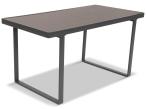 Zestaw mebli tarasowych - sofa 175cm, 2 fotele, 2 pufy, stolik ceramiczny blat - Panaon Elite Plus Beige
