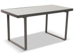 Zestaw mebli tarasowych - sofa 175cm, 2 fotele, 2 pufy, stolik ceramiczny blat - Panaon Elite Plus Beige
