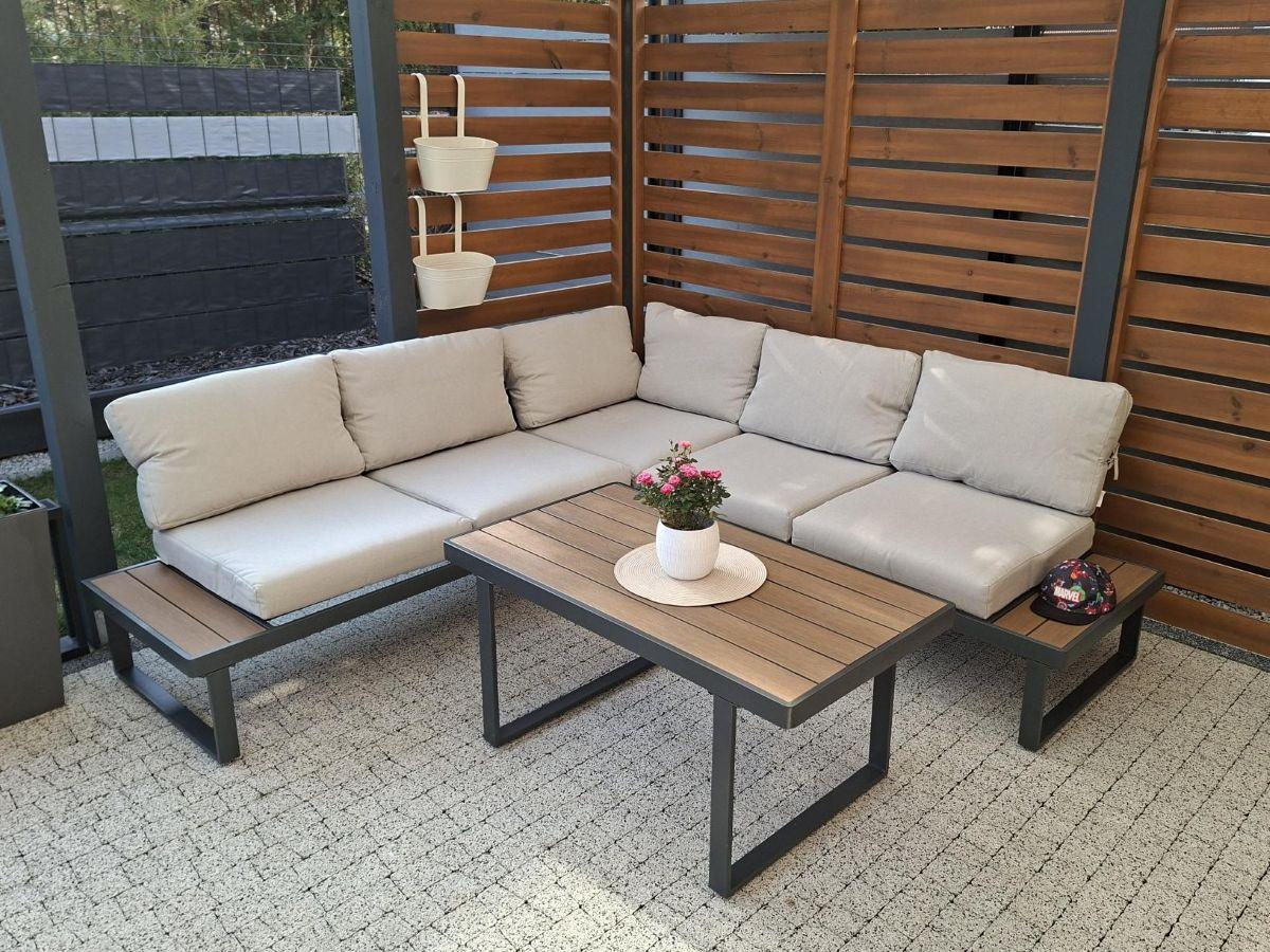 Narożnik Panaon ze stolikiem kawowym