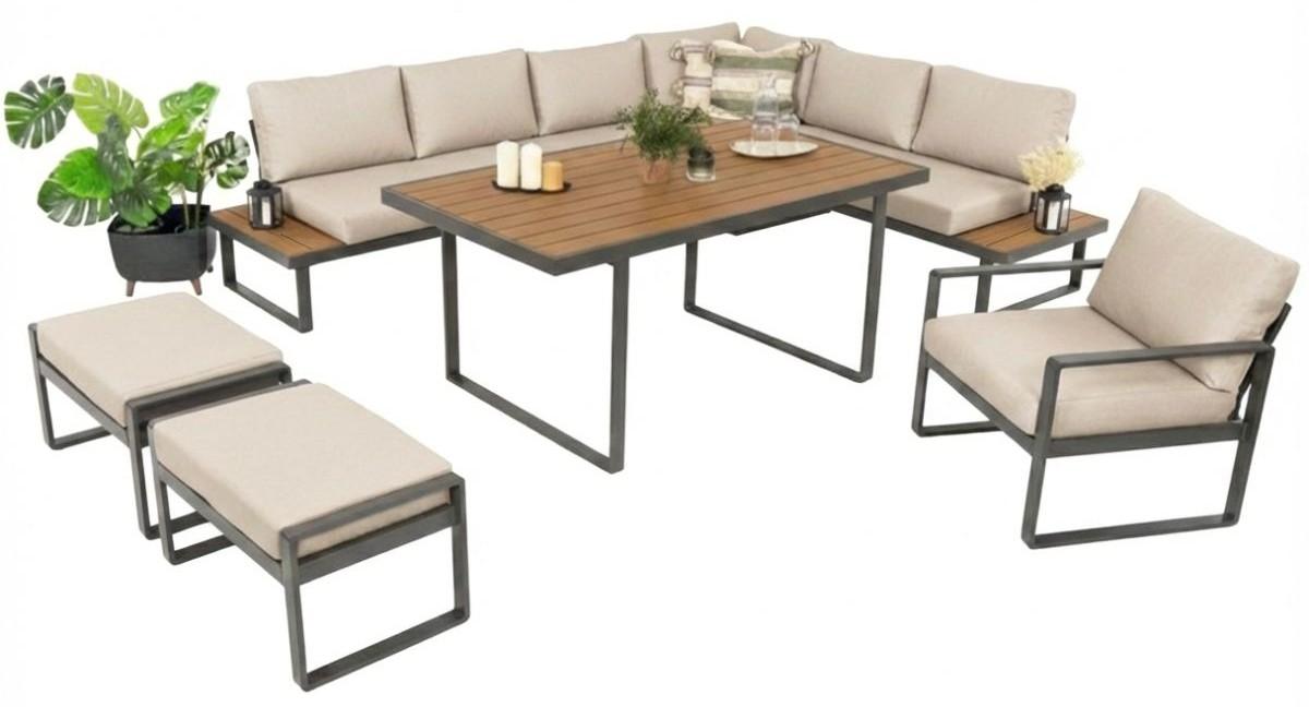 Modułowy narożnik z blatami 280x220cm Panaon Corner