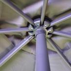 Parasol przeciwsłoneczny regulowany Cayo Antracite