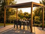 Pergola ogrodowa metalowa 2x4 wolnostojąca Nefir 2.0 2x4 - Woodlook