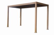 Drewniana pergola ogrodowa metalowa 2x4 wolnostojąca Nefir 2.0 2x4 - Woodlook