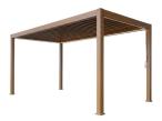 Pergola tarasowa z oświetleniem 2x4 Nefir 2.0 LED - Woodlook