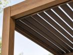 Pergola ogrodowa metalowa 2x4 wolnostojąca Nefir 2.0 2x4 LED - Woodlook