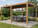 Pergola ogrodowa metalowa 3x6 wolnostojąca Nefir 2.0 3x6 - Woodlook