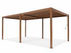 Pergola ogrodowa metalowa 4x6 wolnostojąca Nefir 2.0 4x6 - Woodlook