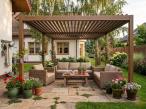 Pergola ogrodowa metalowa 4x6 wolnostojąca Nefir 2.0 4x6 - Woodlook