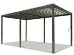Pergola ogrodowa metalowa 4x5 wolnostojąca Nefir 4x5 - Antracite