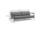 Estivo - sofa 3 os + nakładka