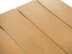 Stolik ogrodowy aluminiowy Campio 140x80x62cm - Wood Black