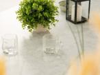 Stolik ogrodowy aluminiowy Grano 80x80x40cm - Stone Glass Black