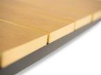 Stolik ogrodowy aluminiowy Altero 80x80x40cm - Wood Black