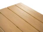 Stolik ogrodowy aluminiowy Altero 80x80x40cm - Wood Black