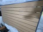 OUTLET- Meble ogrodowe dla 8 osób - sofy 175cm, fotele, stół obiadowy 160cm - Panaon Grande Grey Teak