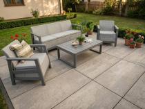 Zestaw ogrodowy z podnoszonym stolikiem Scali Max Lyon Grey