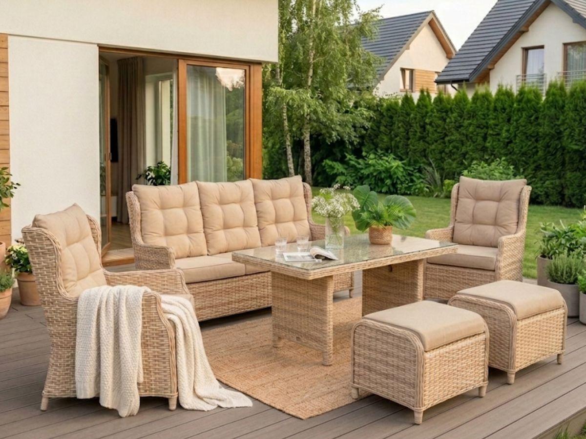 Zestaw mebli do ogrodu Fiorento Dining