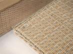 Komplet mebli ogrodowych dla 8 osób z regulacją foteli - Beige