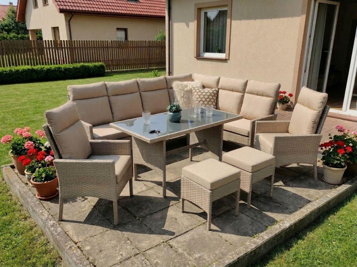 Eleganckie meble na taras Lirata