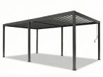 Pergola ogrodowa metalowa 4x6 wolnostojąca Nefir 4x6 - Antracite