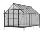Ogrodowa szklarnia z poliwęglanu 8mm PREMIUM - stelaż aluminiowy 244x428x240cm